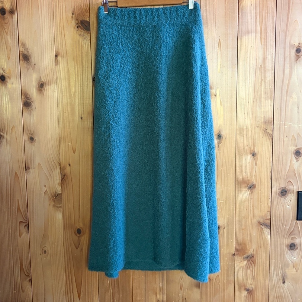 Mirth ESTES BOUCLE SKIRT IN SPRUCE sz L - Picture 9 of 11